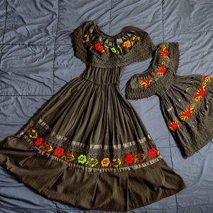 Mommy and me Mexican dresses